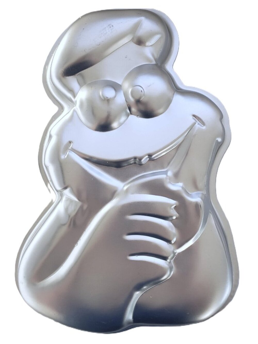 Vintage Wilton Cookie Monster Cake Pan Aluminum 1977 502-7415 14.5"H x 10"W